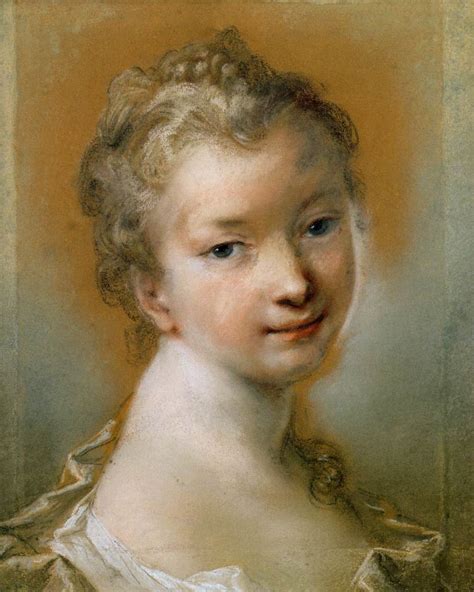 Retrato al pastel de Rosalba Carriera