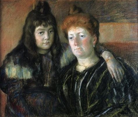 Madame Meerson y su hija, Mary Cassatt