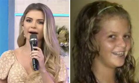 Montaje de imágenes de Brunella Horna en diferentes programas de televisión