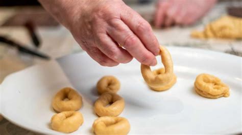 Masa para rosquillas en preparación