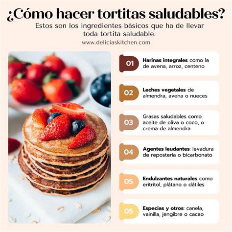 Ingredientes secos para tortitas de chocolate saludables