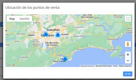 Mapa de puntos de venta emblemáticos de alfajores en Córdoba Capital