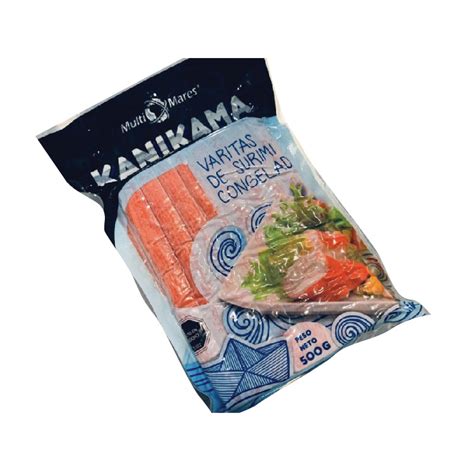 palitos de kanikama, producto alimenticio, surimi