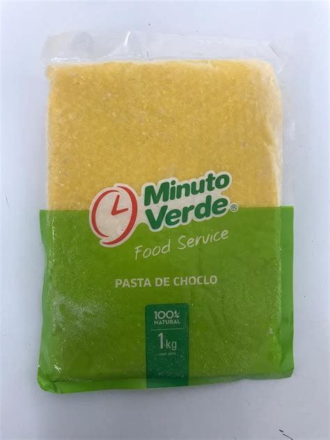 Fotografía gastronómica de pasta de choclo en su empaque original de 1kg