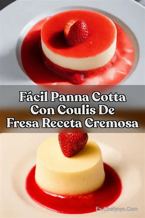 Coulis de fresa fresco sobre postre