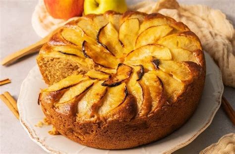 Queque especiado de manzana con streusel y avellanas