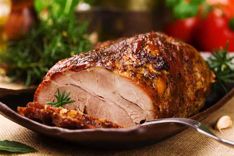 ingredientes para asado de cerdo al horno