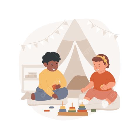 Ilustración de estilo minimalista mostrando a un bebé interactuando con diversos animales domésticos en un entorno seguro.