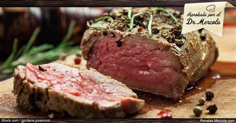 Lomo de res horneado con hierbas provenzales