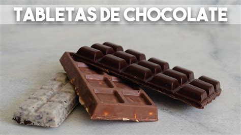 tabletas de chocolate de diferentes tipos