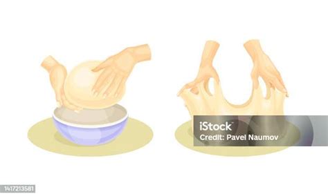 ilustracion de una mano amasando masa de tortilla con vapor