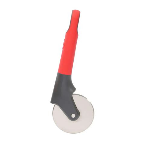comparación entre un cortador circular de pizza y un cuchillo de sierra