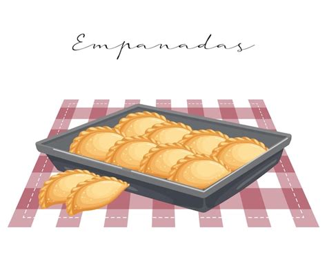 Esquema de disposición de empanadas en bandeja de horno con papel antiadherente para optimizar la circulación del aire
