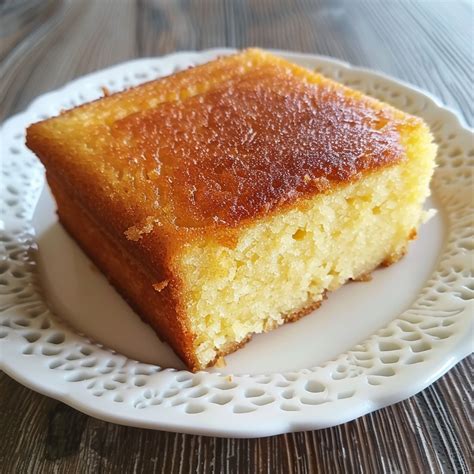 Ilustración de un bizcocho casero horneado