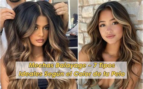 Infografía comparativa: técnica balayage vs. mechas tradicionales