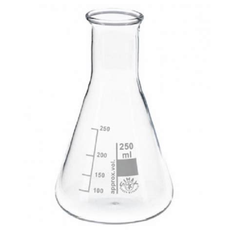 Ilustración comparativa de un matraz Erlenmeyer y un matraz de ebullición.
