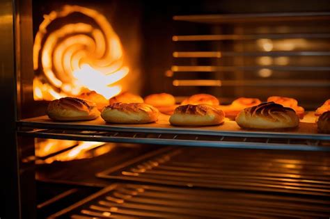 Imagen de un pan y un pastel horneados en un horno de arcilla en Vintage Story.