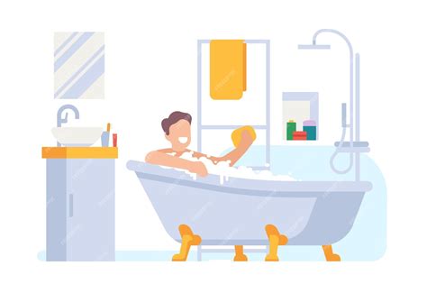 Persona relajándose en un baño de tina con hierbas y pétalos flotando