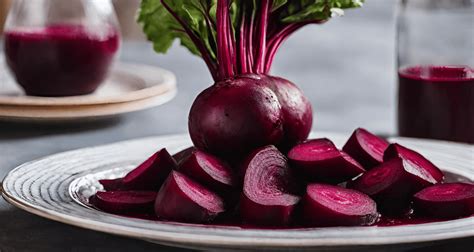 Infografía que muestra los ingredientes: una betarraga, una zanahoria y una manzana, resaltando sus principales nutrientes.