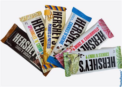 Variedad de chocolates Hershey's en un comercio online