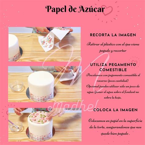 Comparativa visual de diferentes tipos de papeles comestibles: azúcar, arroz y chocotransfer.