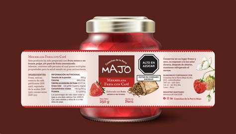 Ejemplos de etiquetas de mermeladas gourmet con diseños elegantes y acabados metalizados