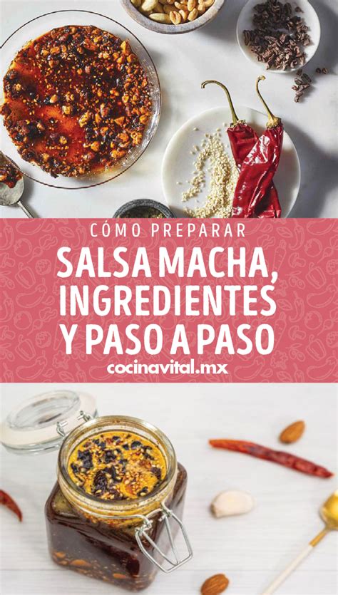 Esquema de preparación de la salsa macha: paso a paso desde el tostado de ingredientes hasta la infusión con aceite caliente