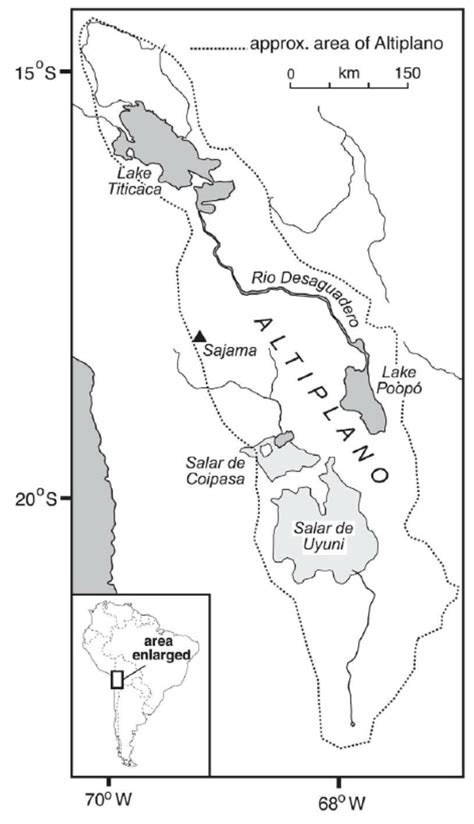 Mapa histórico de la región del Altiplano mostrando las zonas de influencia de las milicias y movimientos sociales en el siglo XIX y principios del XX.
