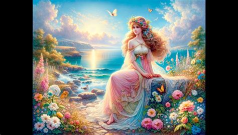 Representación clásica de Afrodita, la diosa del amor y la belleza surgida de la espuma del mar.