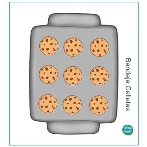 Galletas decoradas presentadas en una bandeja con envoltura