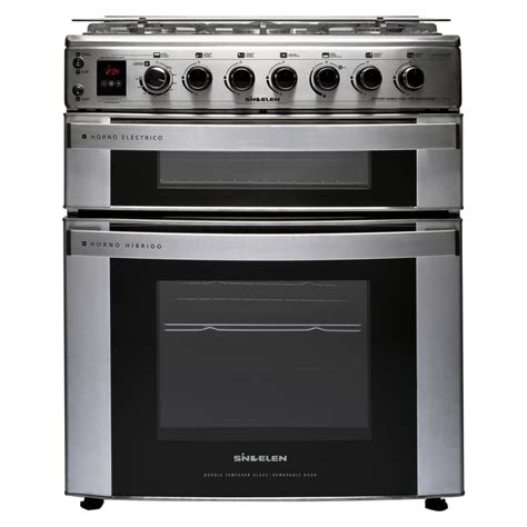 Cocina Sindelen con doble horno y quemador Triple Corona