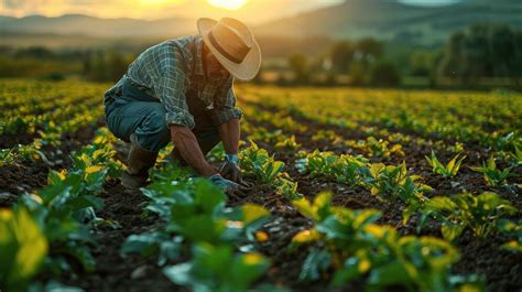 Campo de cultivo orgánico en Uruguay con trabajadores