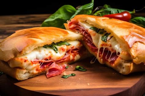 Un apetitoso sándwich listo para ser entregado