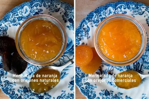 Ingredientes naturales: stevia, orejones y agar-agar