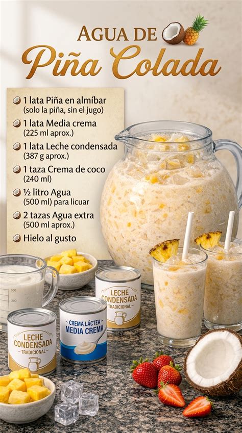 Ingredientes y preparación de almíbar y confite de coco