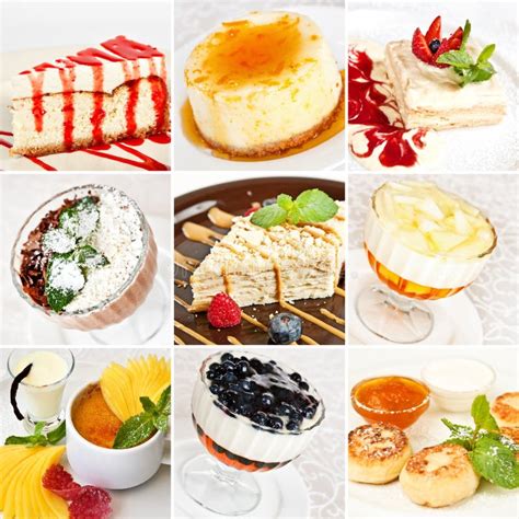 Collage de postres variados con temática romántica y decoración en tonos rojos y chocolate