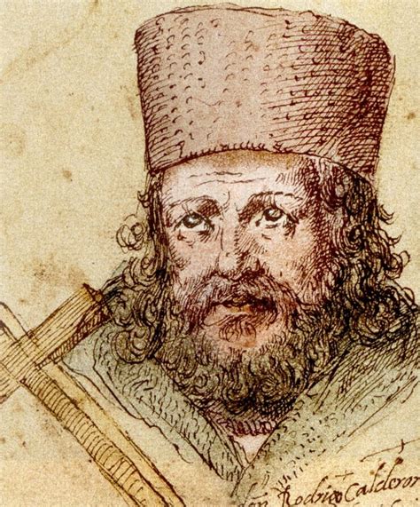 Grabado de Don Rodrigo Calderón en el cadalso