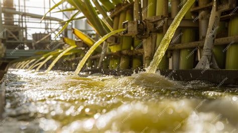 Infografía sobre el proceso de extracción y fermentación del jugo de caña de azúcar.