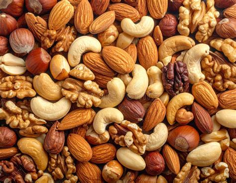 Variedad de frutos secos, incluyendo nueces