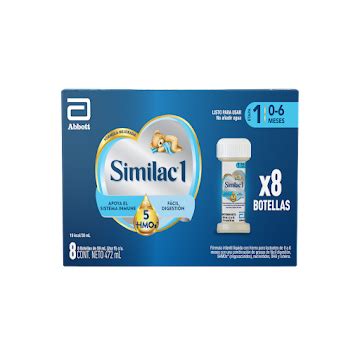 Envase de la fórmula infantil Similac 1