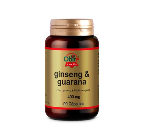 Infografía mostrando los ingredientes especiales como guaraná, azafrán, ginseng, cardamomo y tapioca