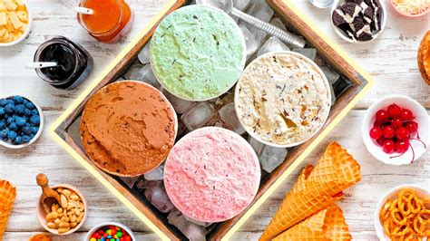 Variedad de helados y yogures con ingredientes exóticos en My Cafe