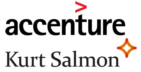 Logotipos de Accenture, Kurt Salmon y Wavestone, ilustrando las transacciones.