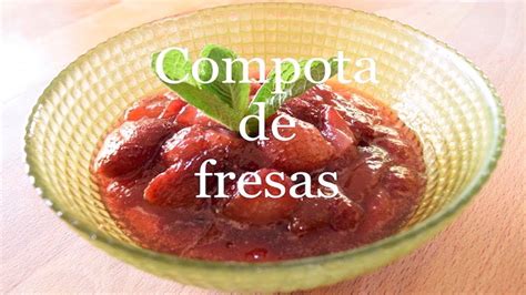 Foto: Compota de fresas aromatizada con hierbas