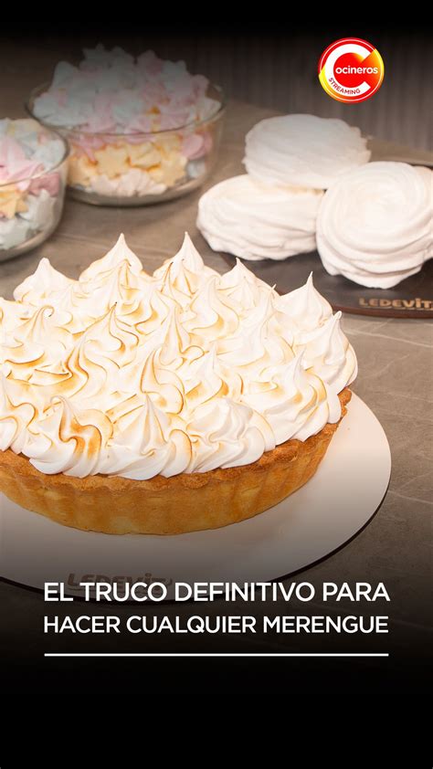 Infografía: Consejos clave para preparar un merengue estable y brillante