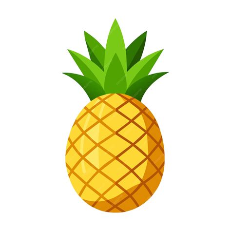 Piña fresca en un supermercado con hojas verdes