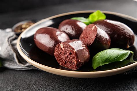Plato de morcilla con guarniciones