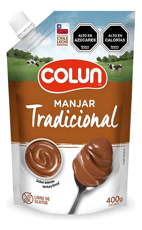 Infografía comparativa: Manjar Colun tradicional vs. sin lactosa (ingredientes clave, perfil de sabor, público objetivo)