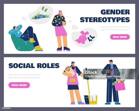 Ilustración de expresiones que perpetúan estereotipos de género