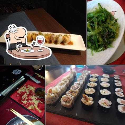 Foto panorámica del interior de Kasai Sushi Las Vizcachas, mostrando su ambiente y mesas.